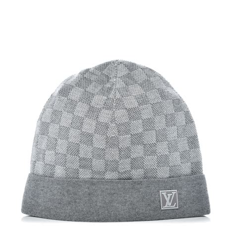 grey lv beanie